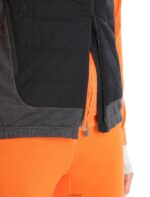 Icebreaker Women MerinoLoft Vest Z04NXR681 Clothing Black/Jet Heather - Image 8