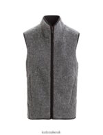 Icebreaker Women RealFleece Merino High Pile Vest Z04NXR678 Clothing Gritstone Heather - Image 8