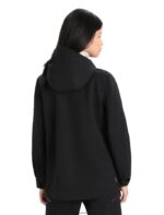 Icebreaker Women Shell+ Merino Hooded Jacket Z04NXR827 Clothing Black - Image 2