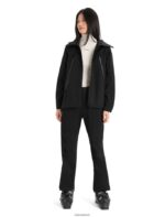 Icebreaker Women Shell+ Merino Hooded Jacket Z04NXR827 Clothing Black - Image 4