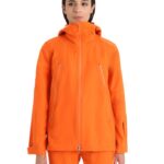 Icebreaker Women Shell+ Merino Hooded Jacket Z04NXR828 Clothing Flash