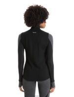 Icebreaker Women ZoneKnit Merino Insulated Vest Z04NXR684 Clothing Black - Image 2