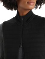 Icebreaker Women ZoneKnit Merino Insulated Vest Z04NXR684 Clothing Black - Image 4