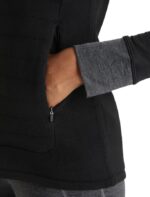 Icebreaker Women ZoneKnit Merino Insulated Vest Z04NXR684 Clothing Black - Image 7