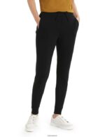 Icebreaker Women ZoneKnit Merino Jogger Z04NXR750 Clothing Black