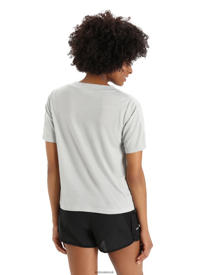 Icebreaker Women ZoneKnit Merino Short Sleeve Boxy T-Shirt Z04NXR893 Clothing Ether - Image 2