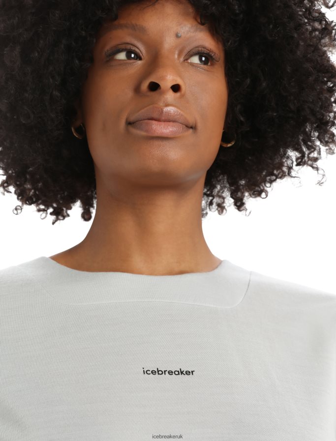Icebreaker Women ZoneKnit Merino Short Sleeve Boxy T-Shirt Z04NXR893 Clothing Ether - Image 4