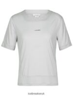 Icebreaker Women ZoneKnit Merino Short Sleeve Boxy T-Shirt Z04NXR893 Clothing Ether - Image 7