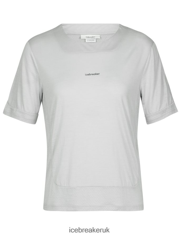 Icebreaker Women ZoneKnit Merino Short Sleeve Boxy T-Shirt Z04NXR893 Clothing Ether - Image 7