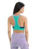 Icebreaker Women ZoneKnit Merino Sport Bra Z04NXR541 Clothing Fresh/Green Glory - Image 2