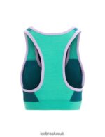 Icebreaker Women ZoneKnit Merino Sport Bra Z04NXR541 Clothing Fresh/Green Glory - Image 7